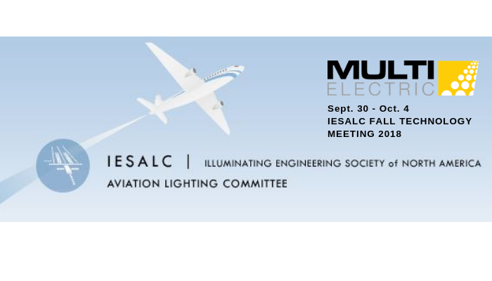 Join Multi Electric at the Annual IESALC Fall Technology Meeting 2018! Sept. 30 – Oct.4